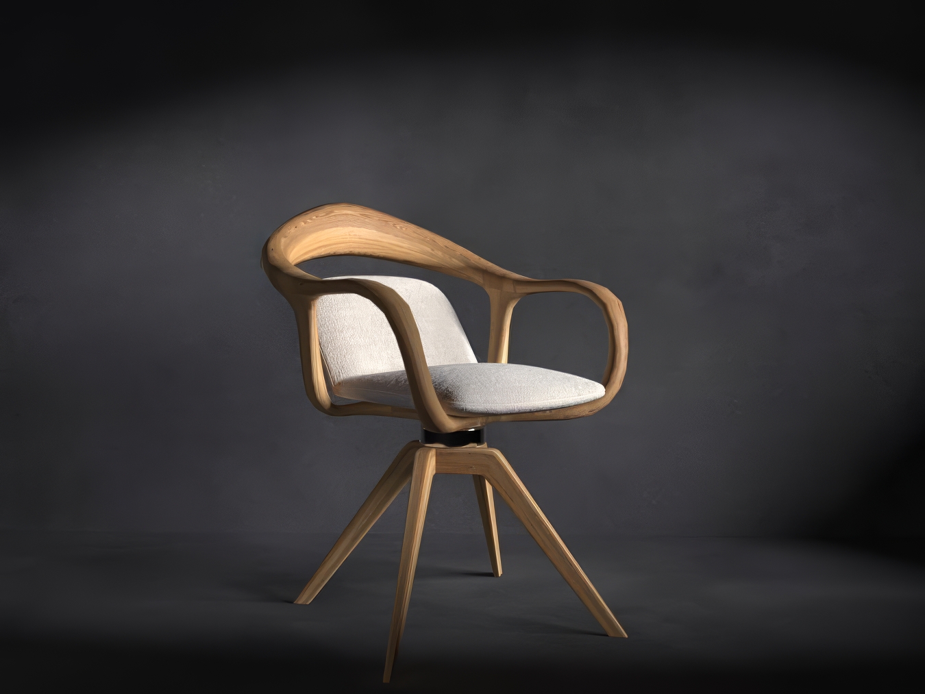 北欧现代座椅模型-1