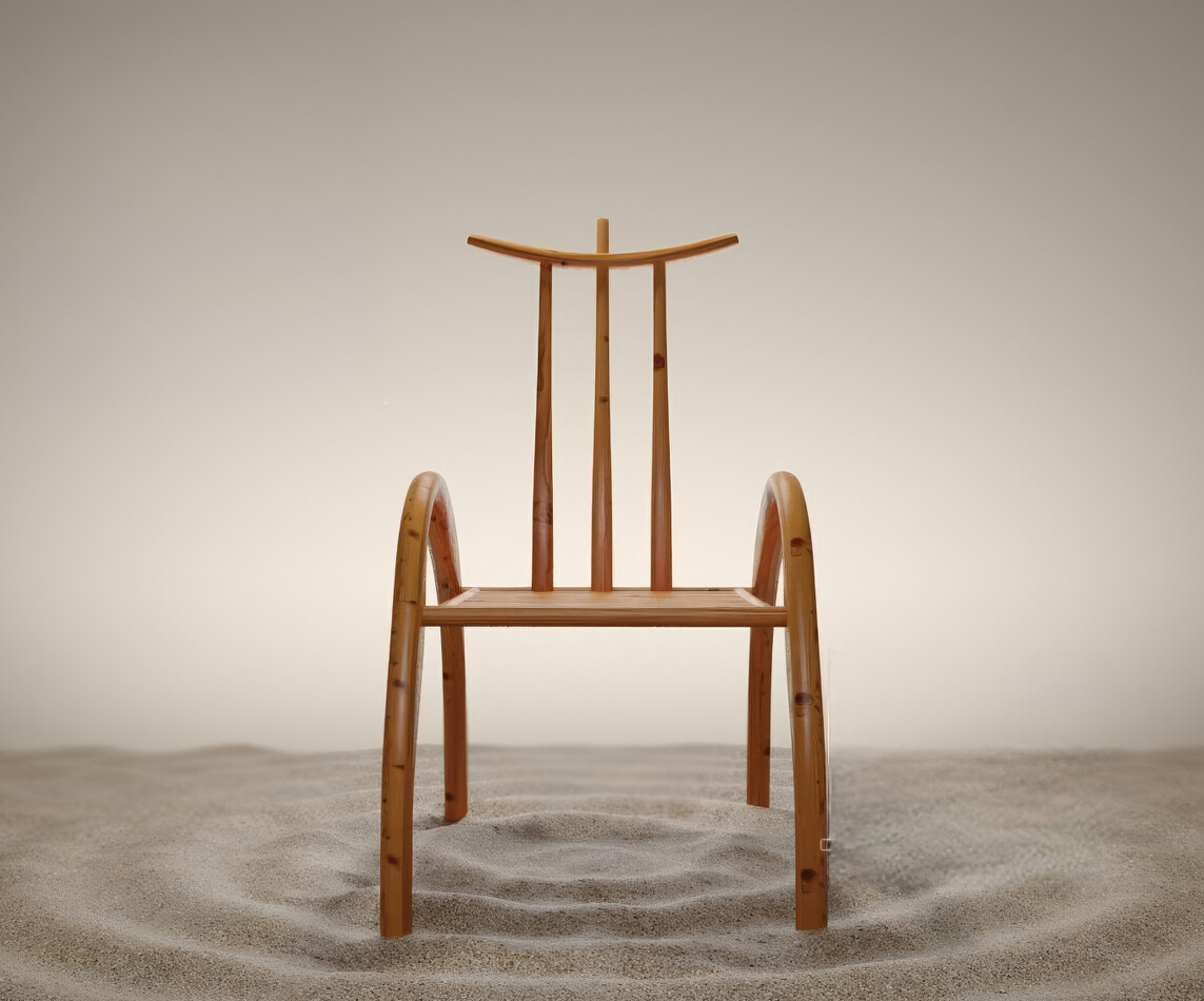 新中式座椅3D模型-1