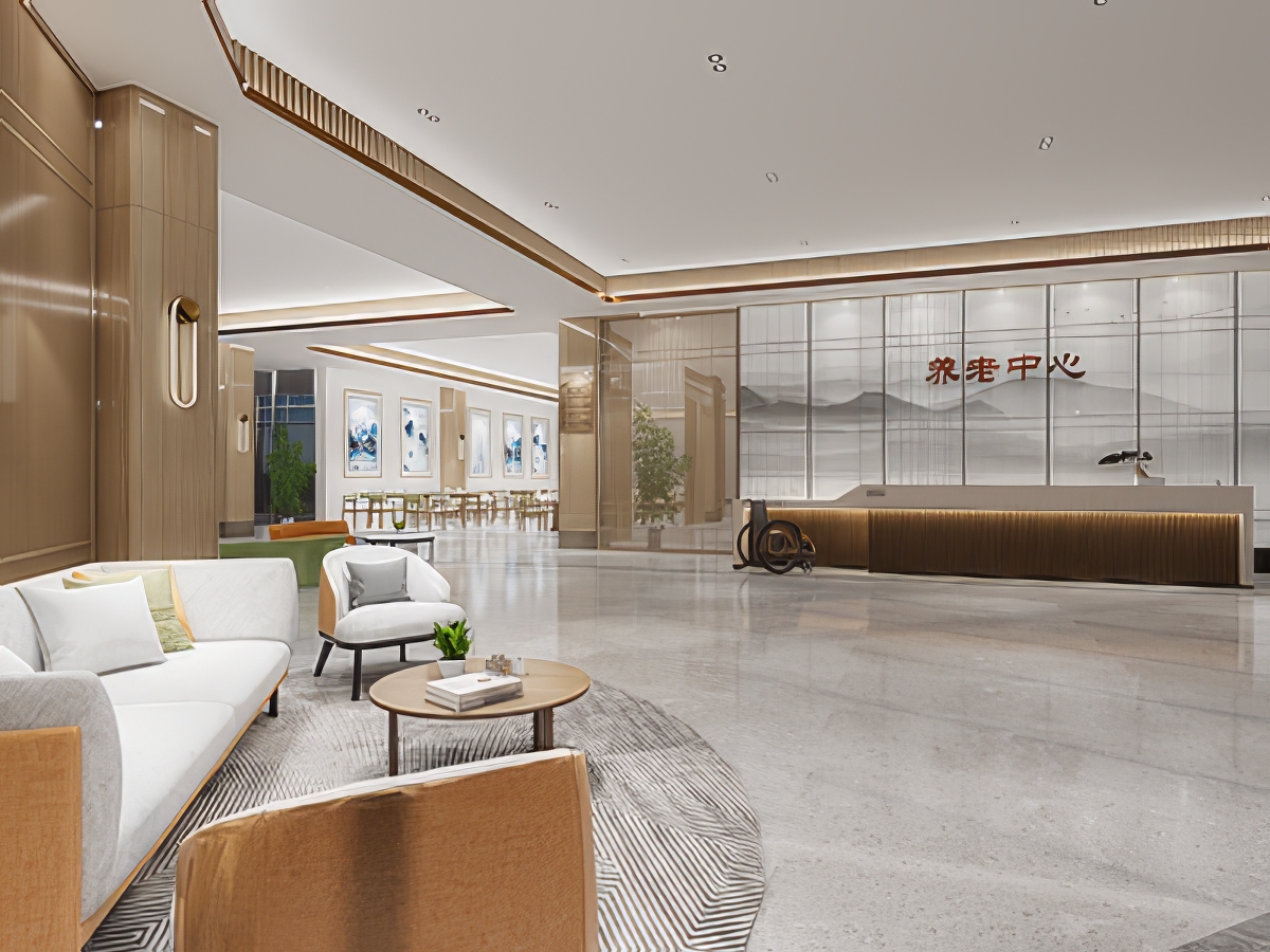 养老院SU模型下载-1