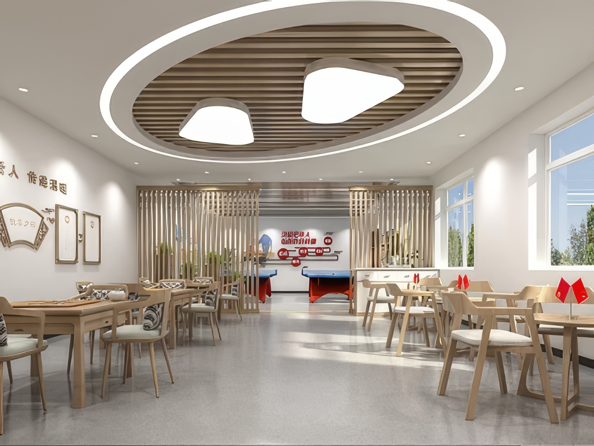 养老院SU模型下载-1