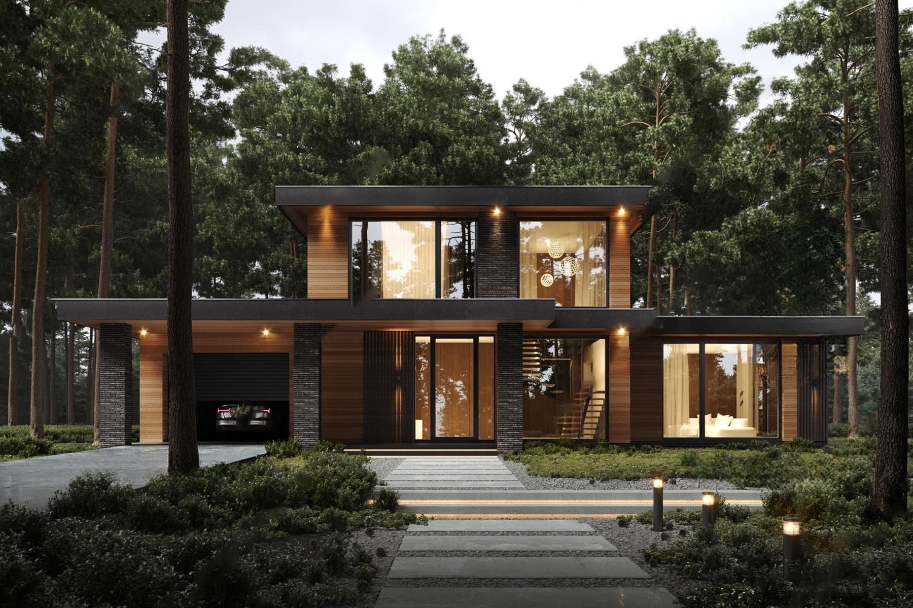 独栋别墅SU模型-1