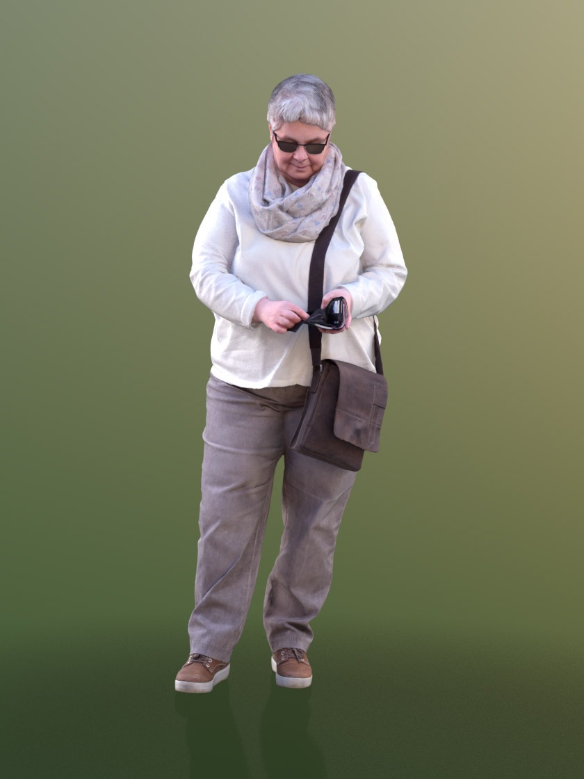 职场人物3D模型-1