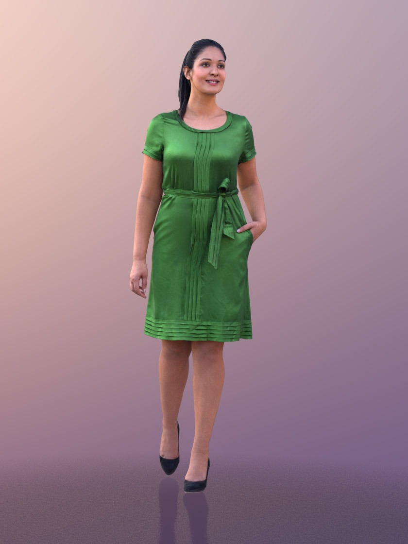 职场人物3D模型-1