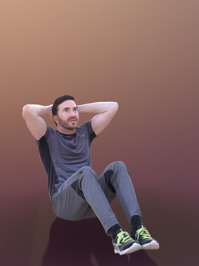 职场人物3D模型-1