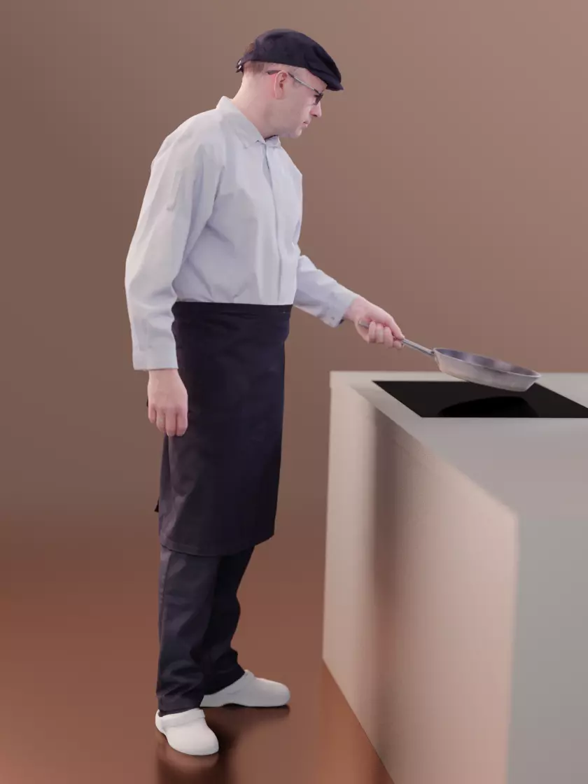 职场人物3D模型-1