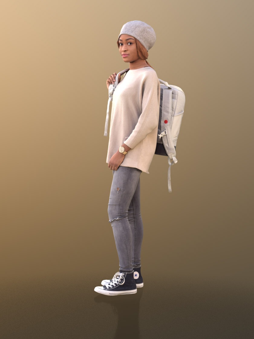 职场人物3D模型-1