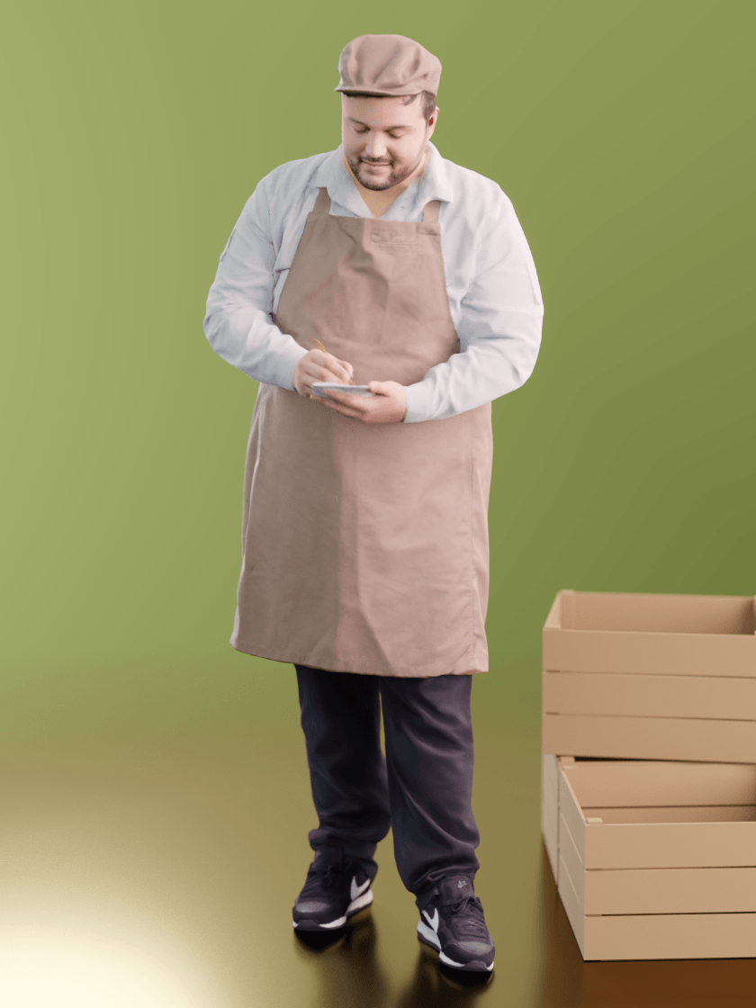 职场人物3D模型-1