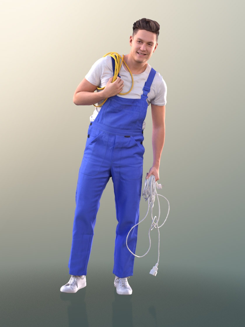 职场人物3D模型-1