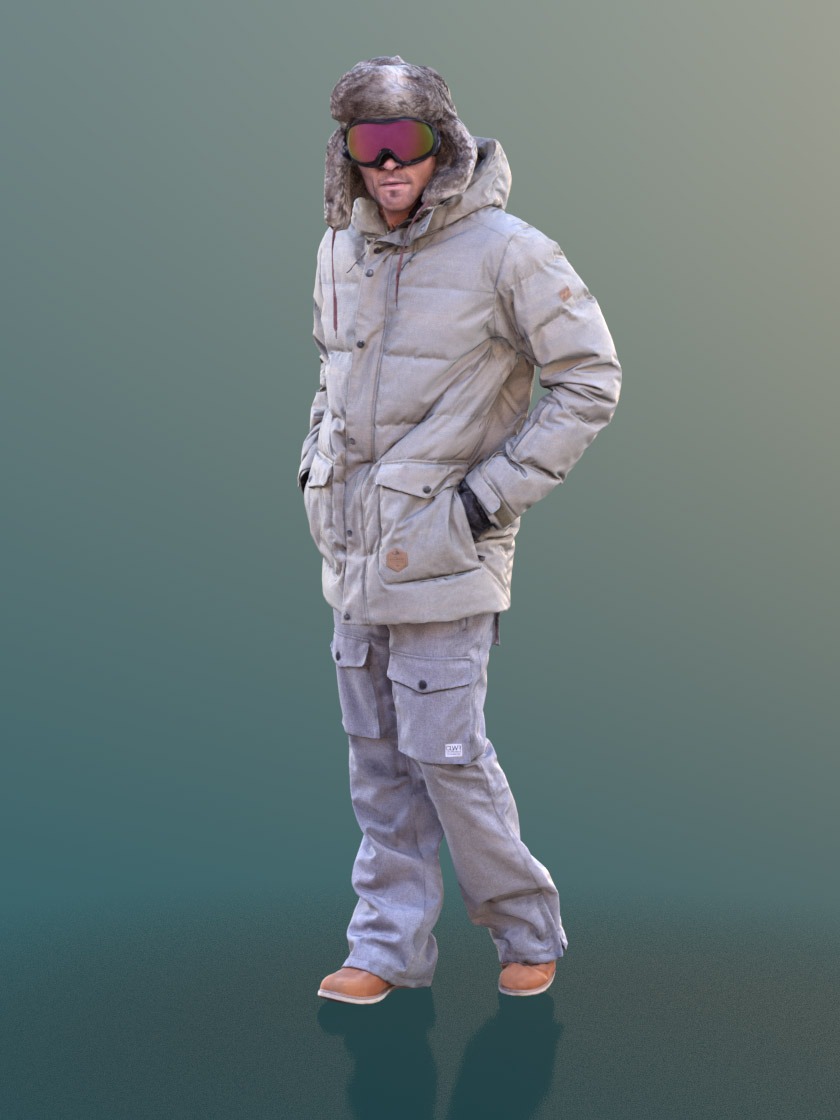 职场人物3D模型-1