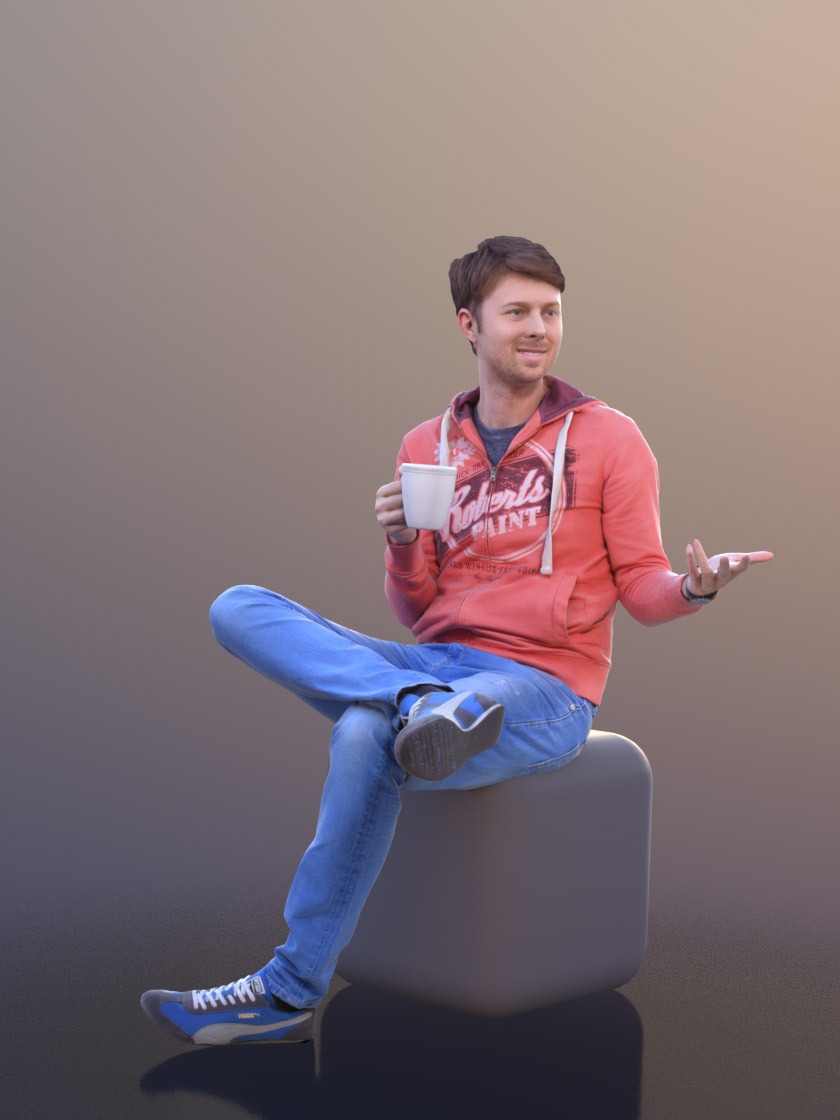 职场人物3D模型-1