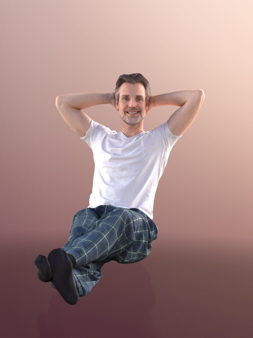 职场人物3D模型-1