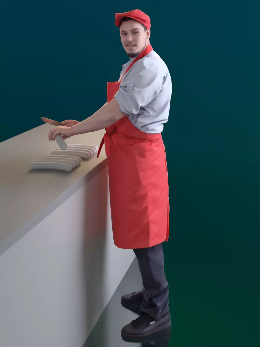 职场人物3D模型-1