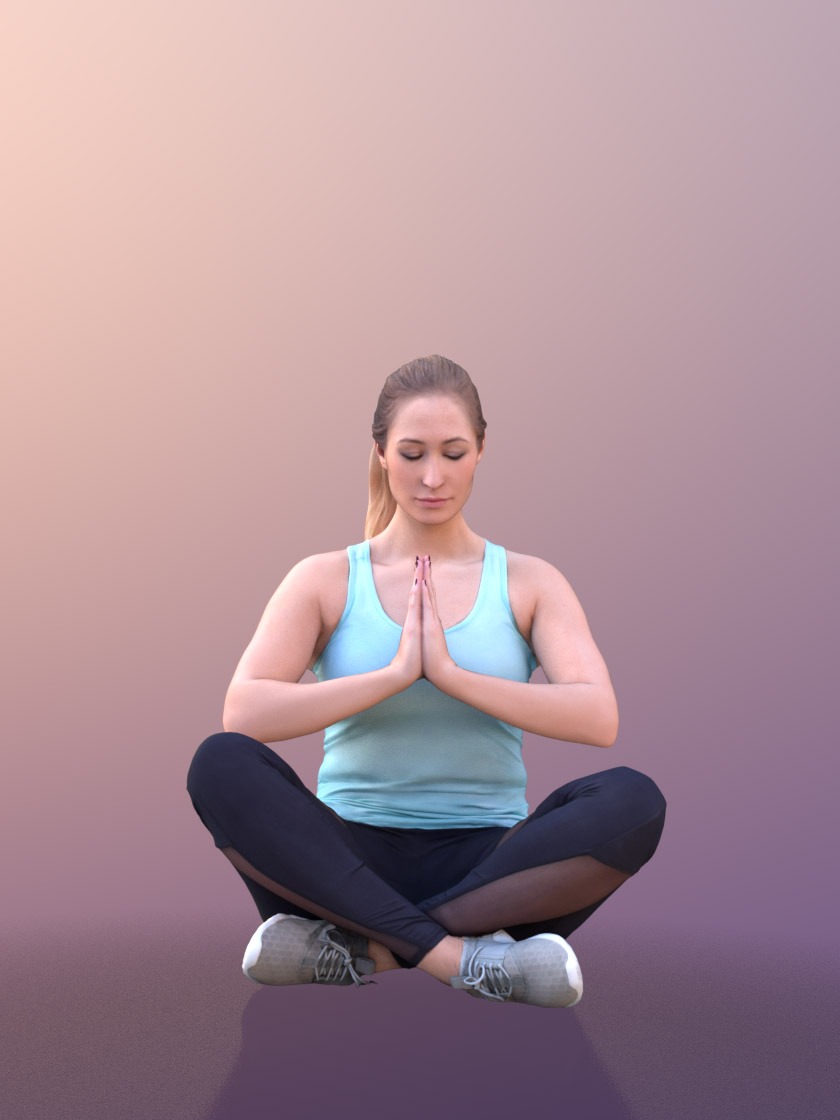 职场人物3D模型-1