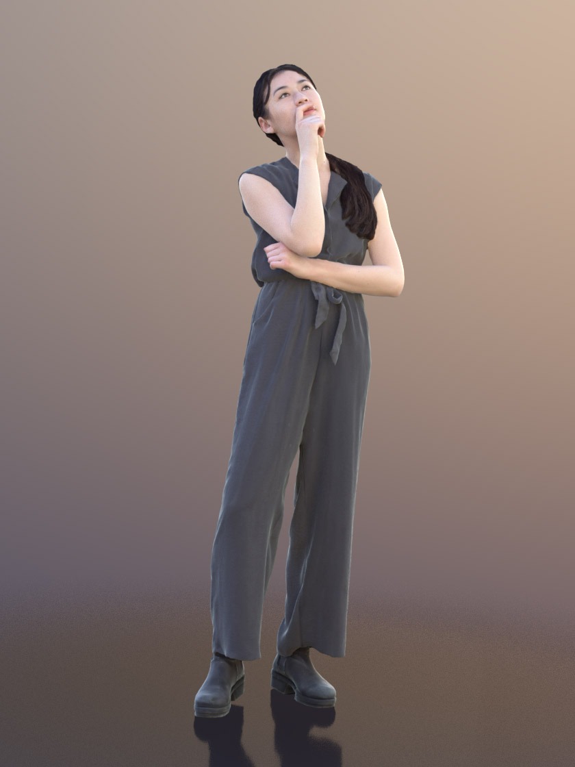 职场人物3D模型-1