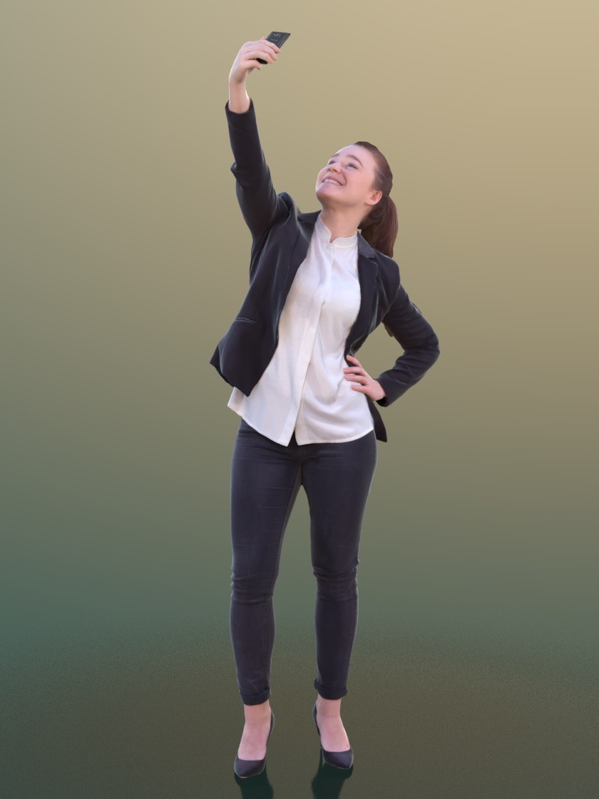 职场人物3D模型-1