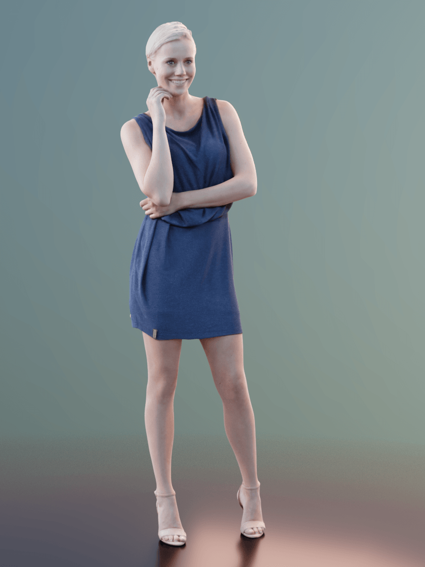 职场人物3D模型-1