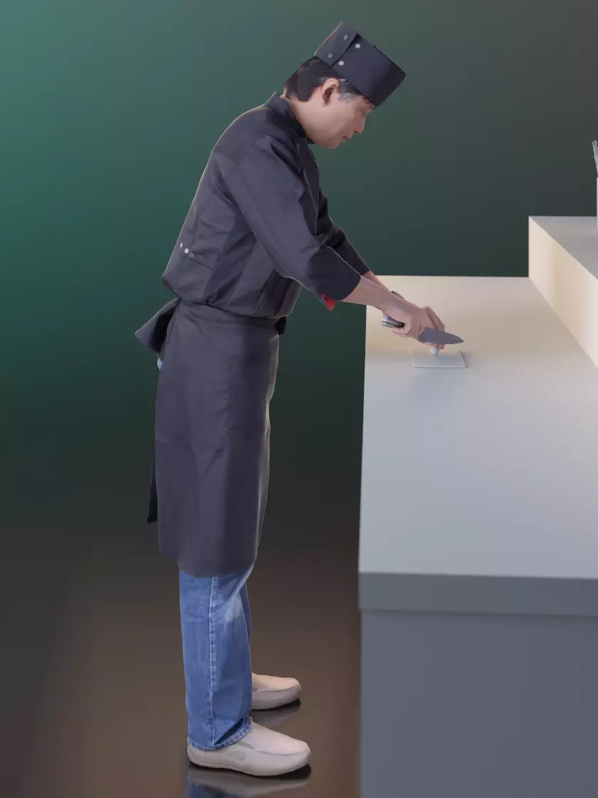 职场人物3D模型-1