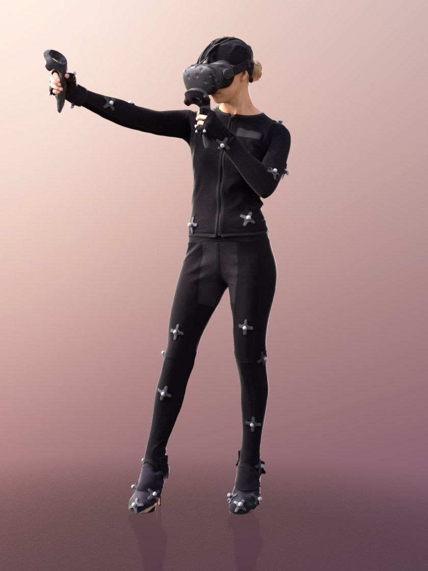 职场人物3D模型-1