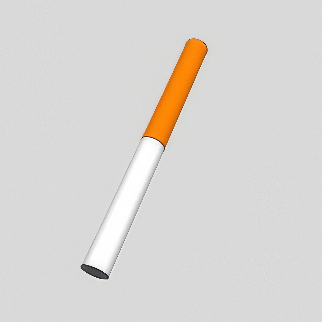 香烟_打火机_烟灰缸SU模型-1