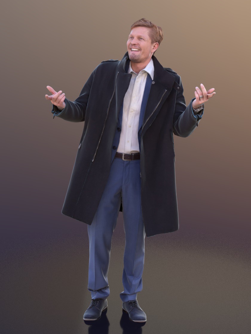 职场人物3D模型-1