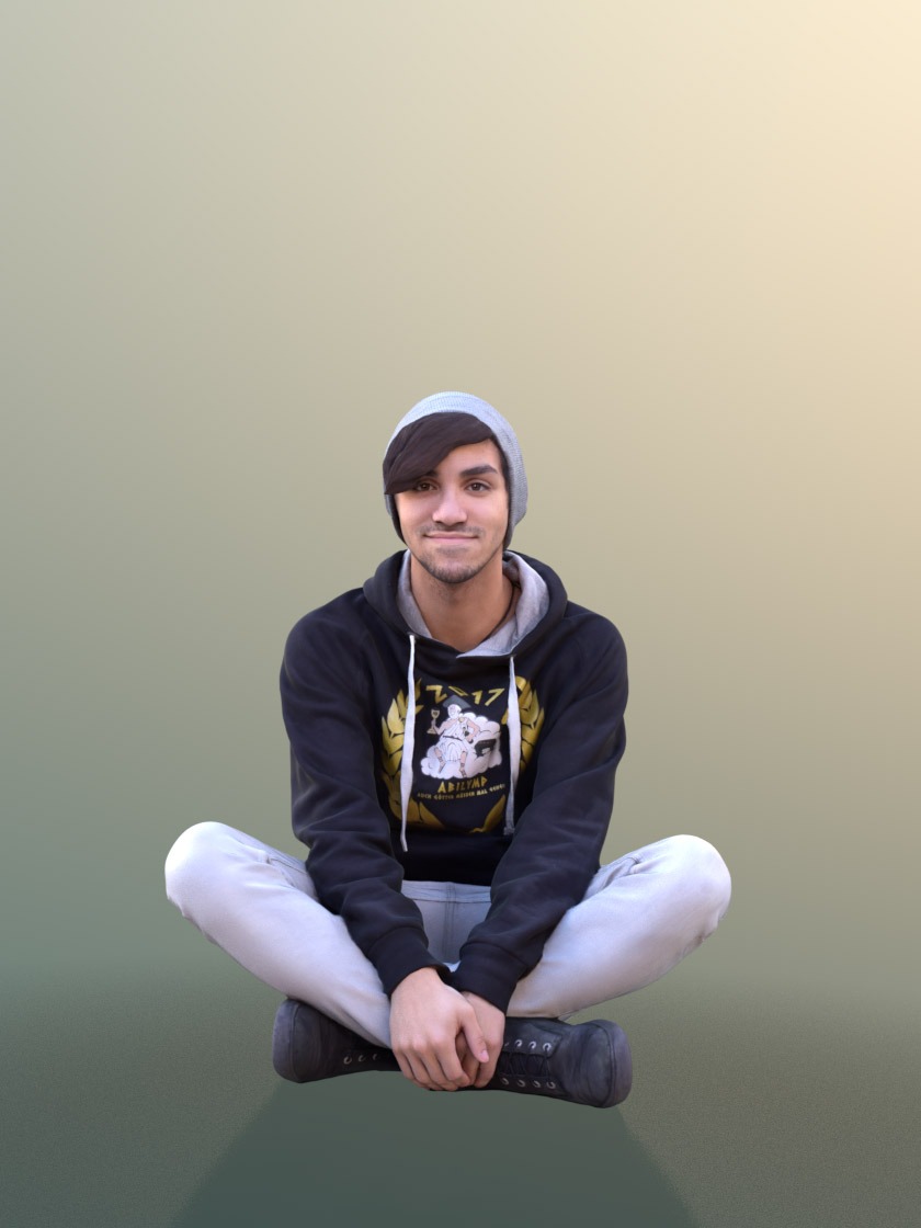 职场人物3D模型-1