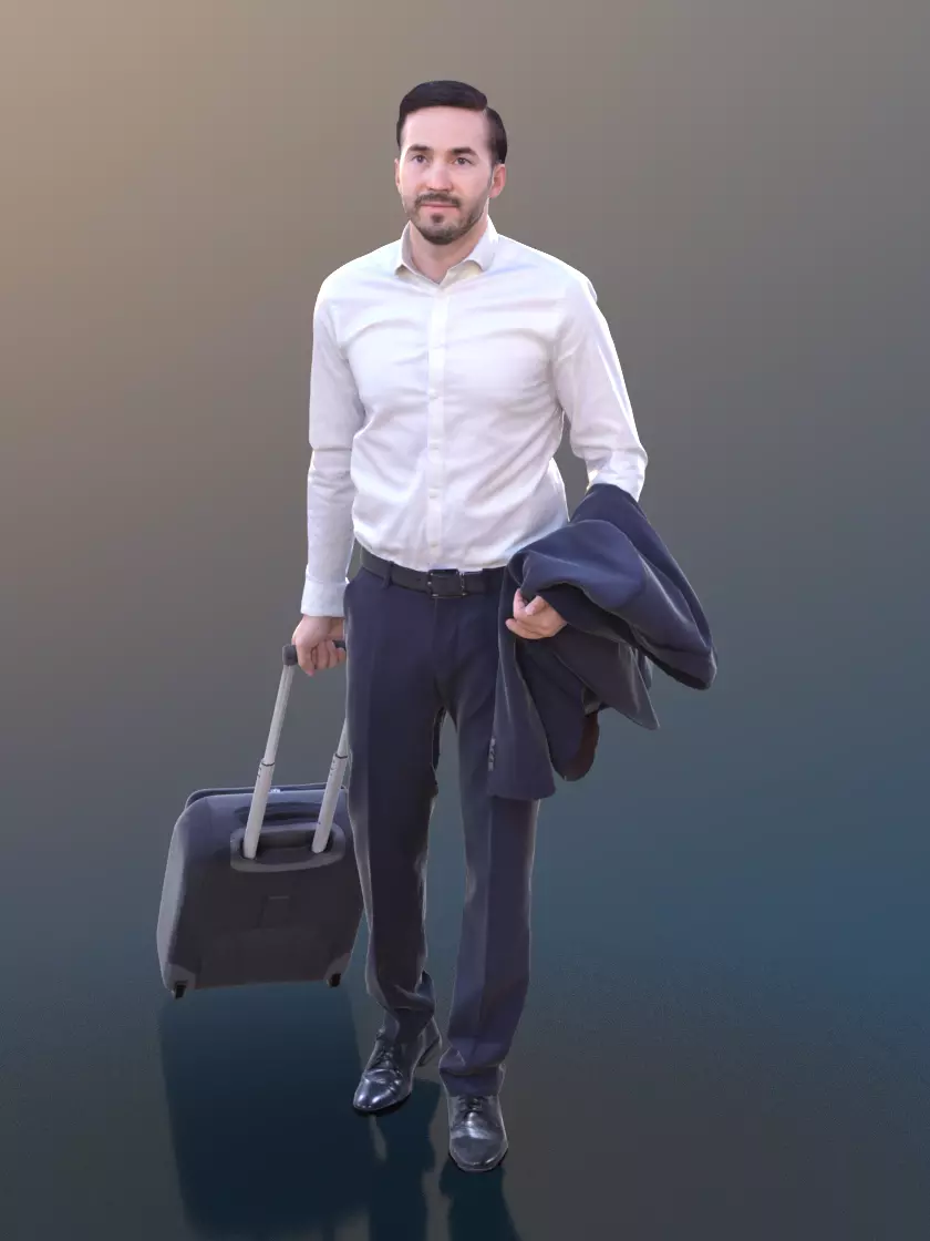 职场人物3D模型-1