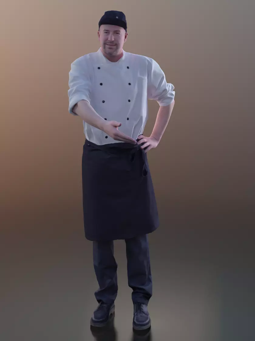 职场人物3D模型-1