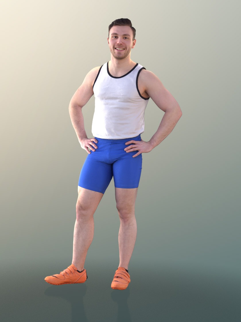 职场人物3D模型-1