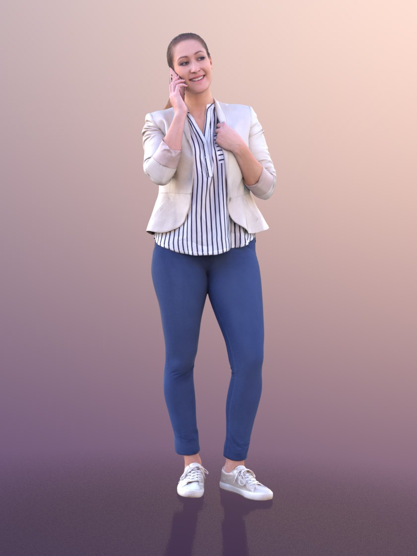 职场人物3D模型-1