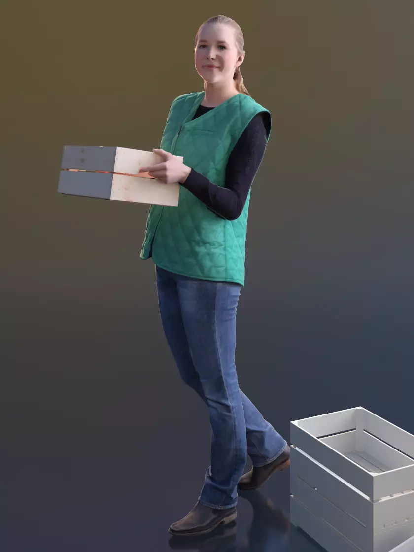 职场人物3D模型-1