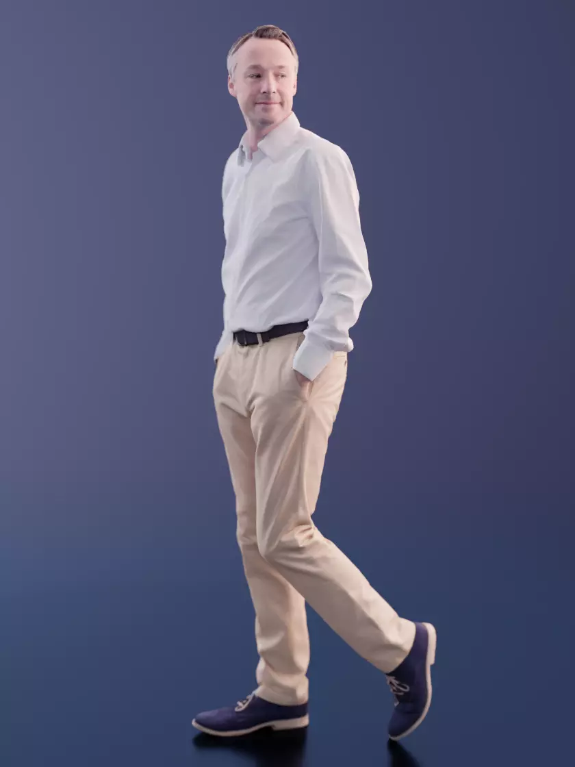 职场人物3D模型-1