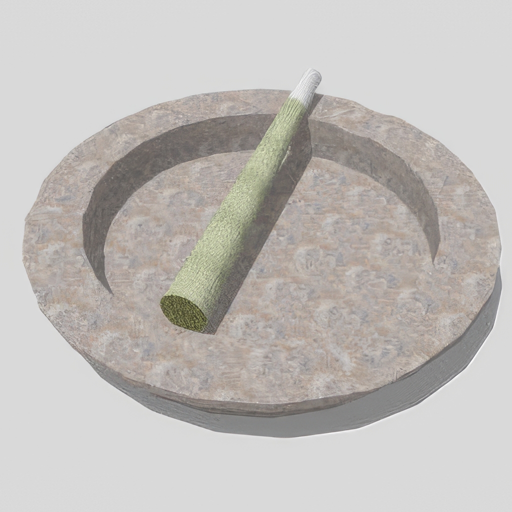 香烟_打火机_烟灰缸SU模型-1