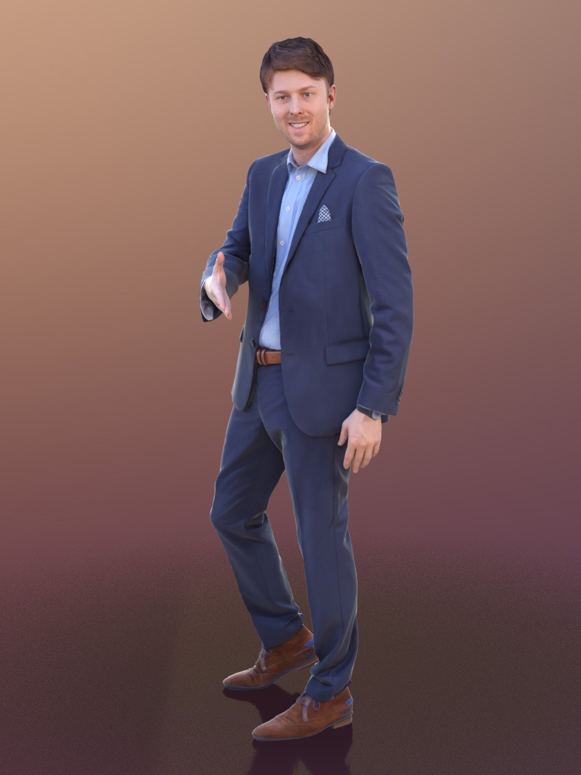 职场人物3D模型-1