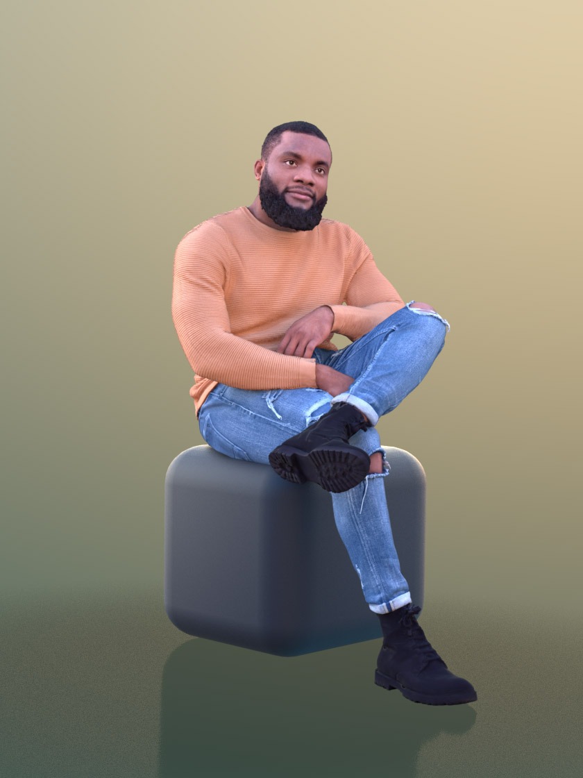 职场人物3D模型-1