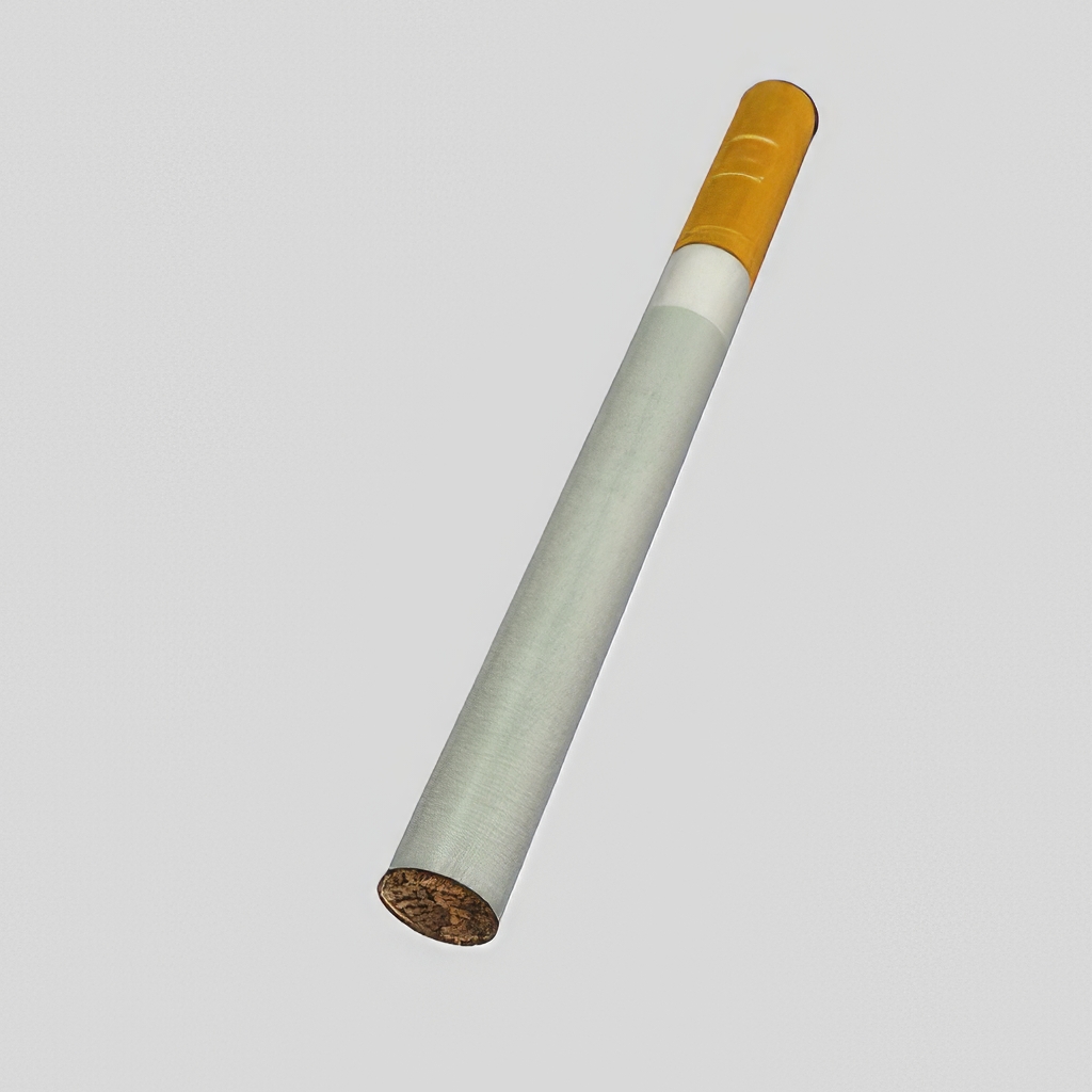 香烟_打火机_烟灰缸SU模型-1