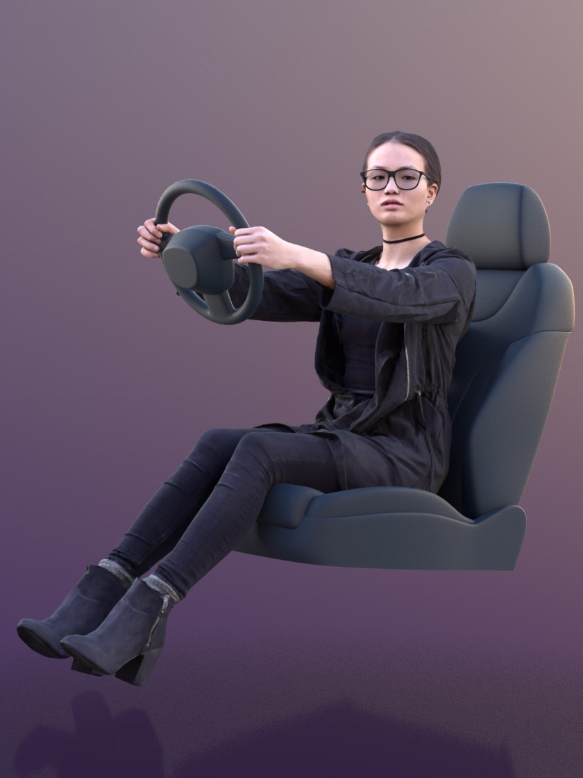 职场人物3D模型-1