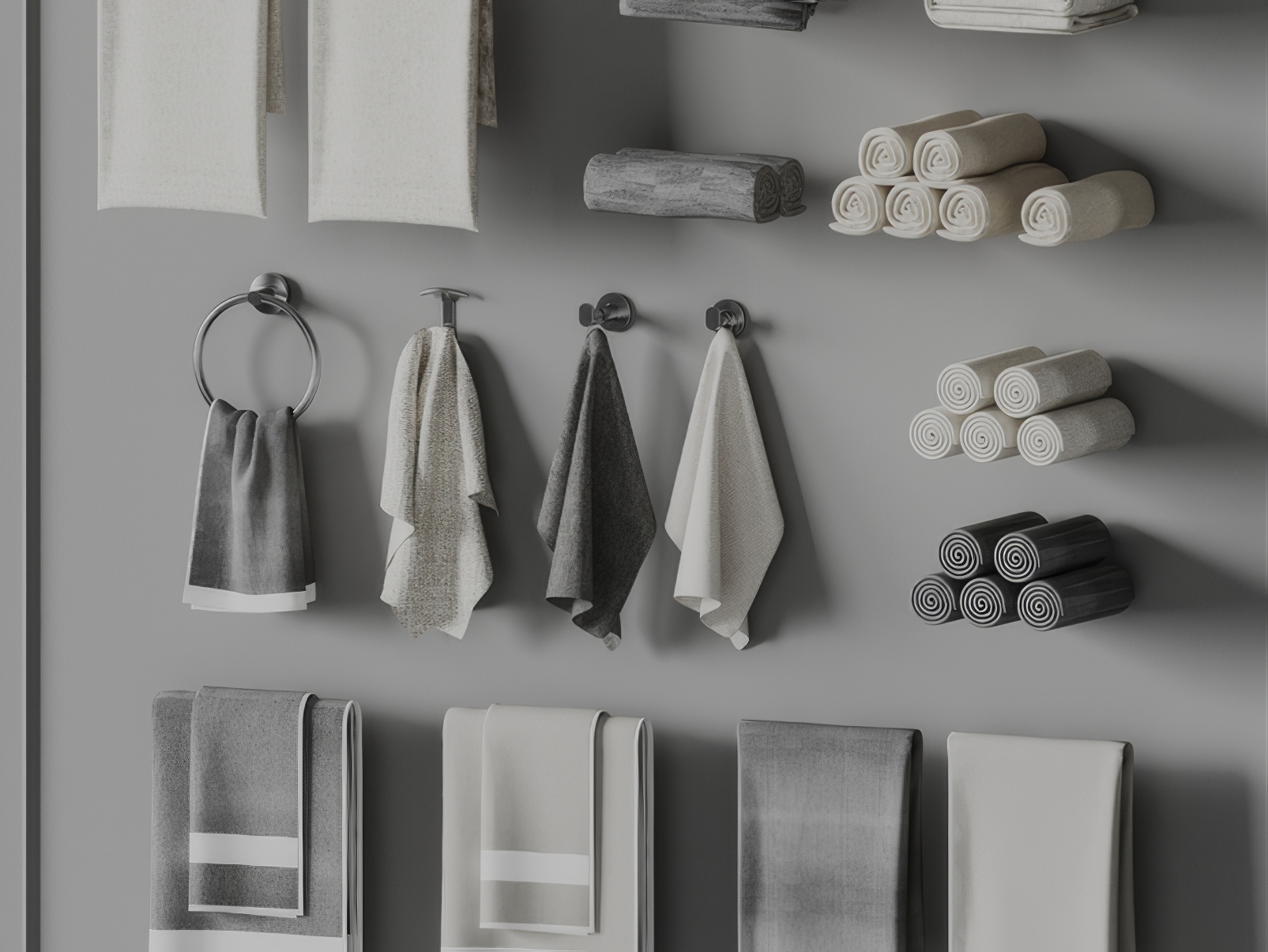 卫生间洗涤用品SU模型-1