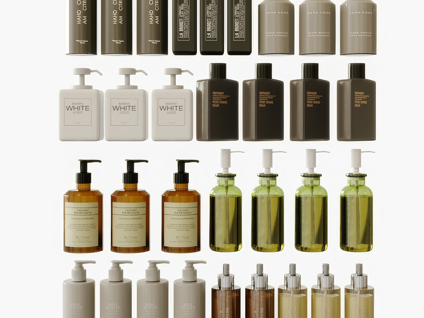 卫生间洗涤用品SU模型-1