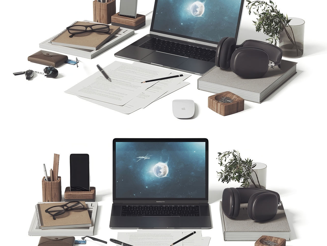 流行摆件SU模型-1