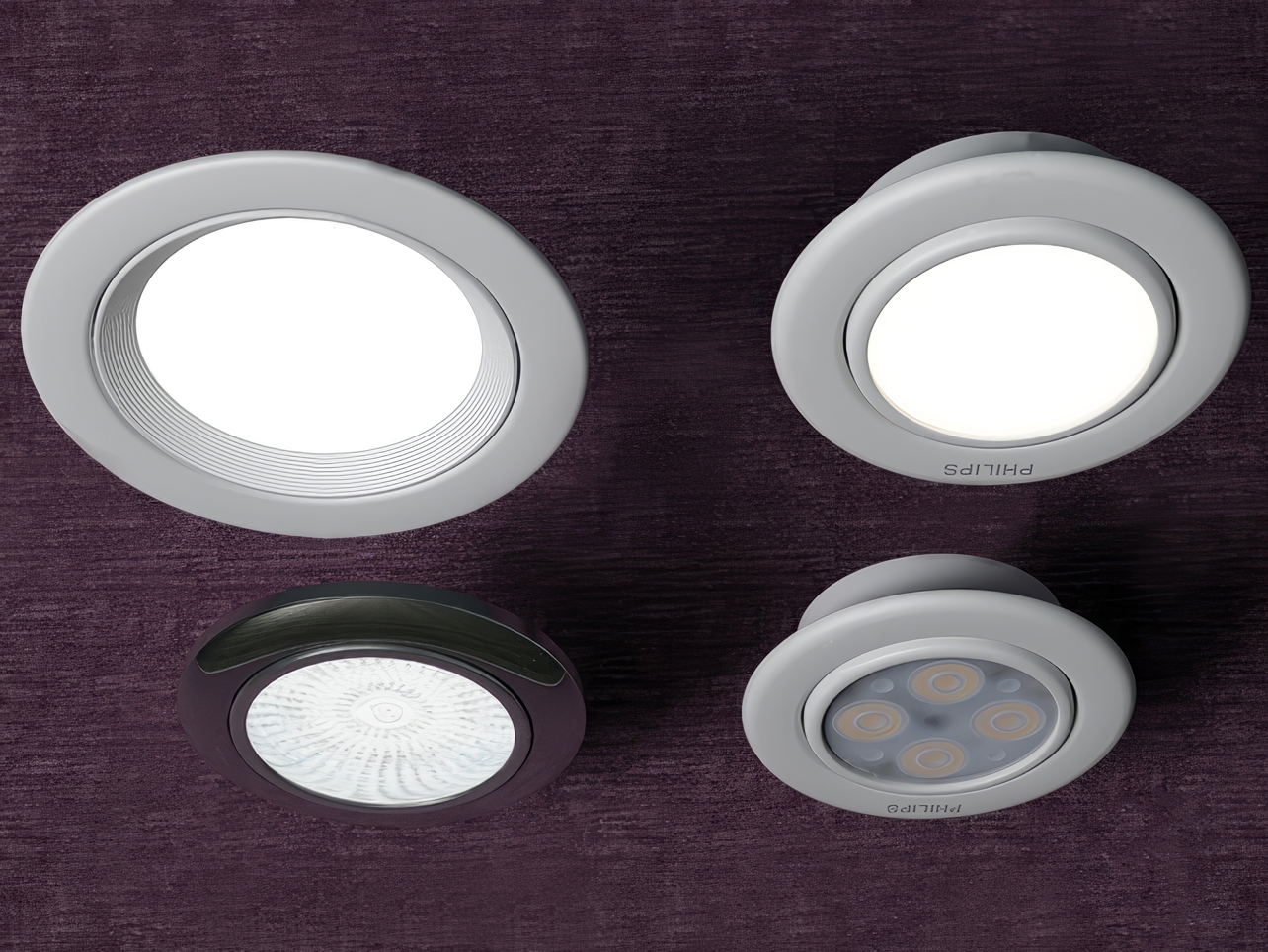 筒灯射灯SU模型-1