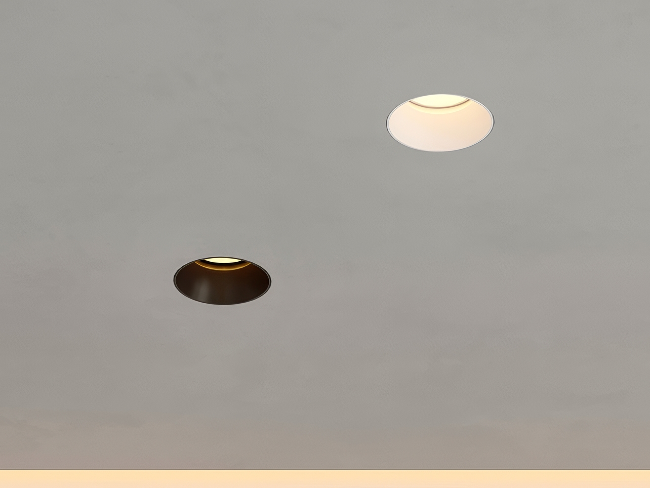 筒灯射灯SU模型-1