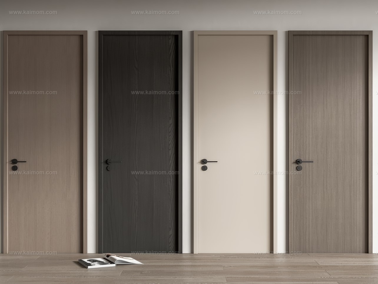 单开门_房间门SU模型-1