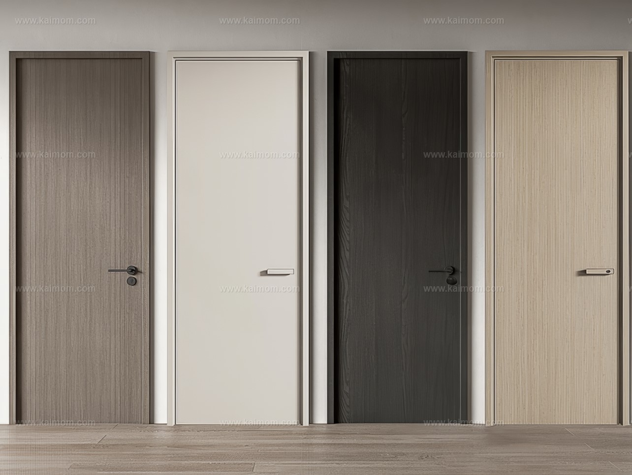 单开门_房间门SU模型-1