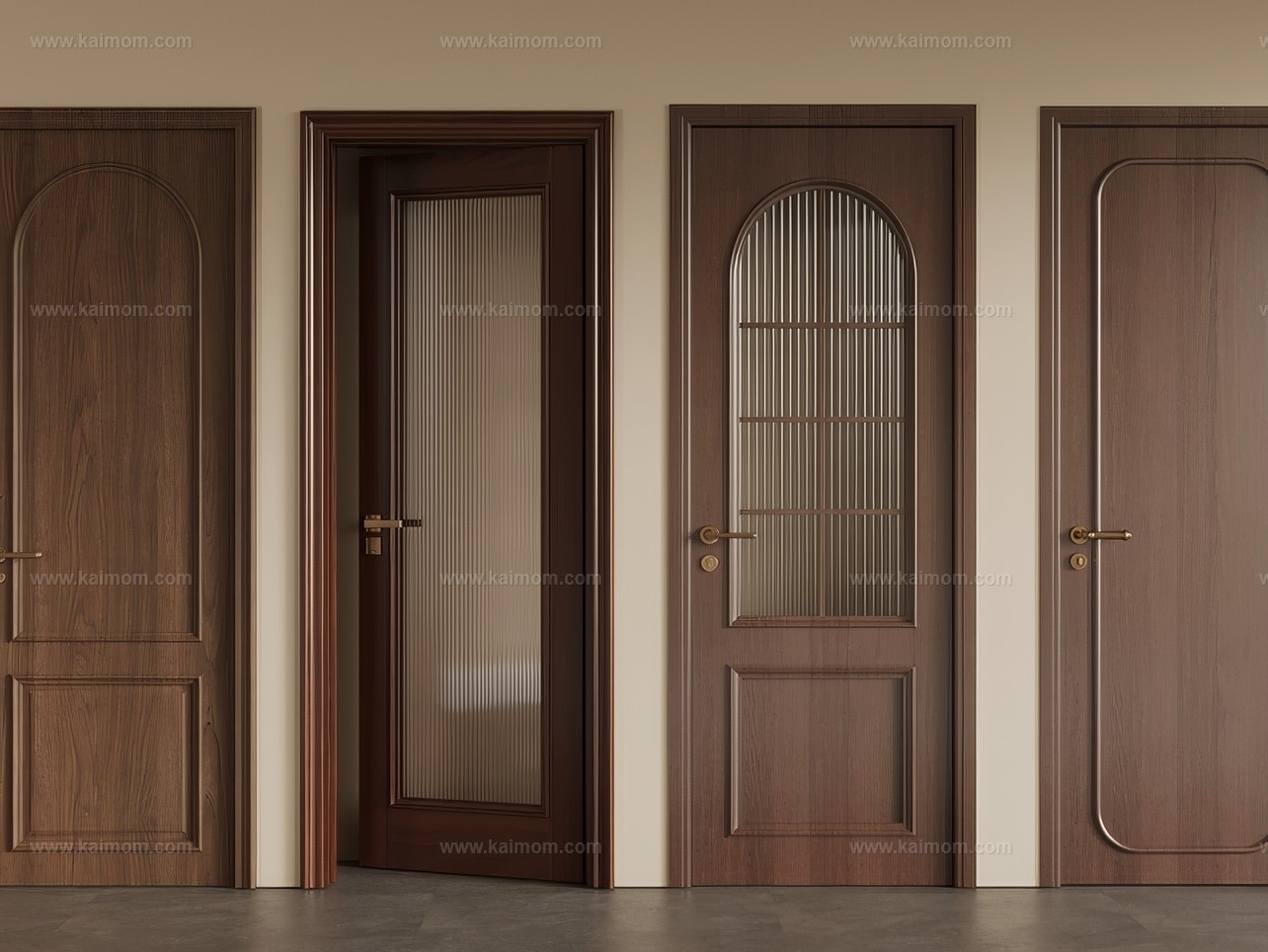 单开门_房间门SU模型-1