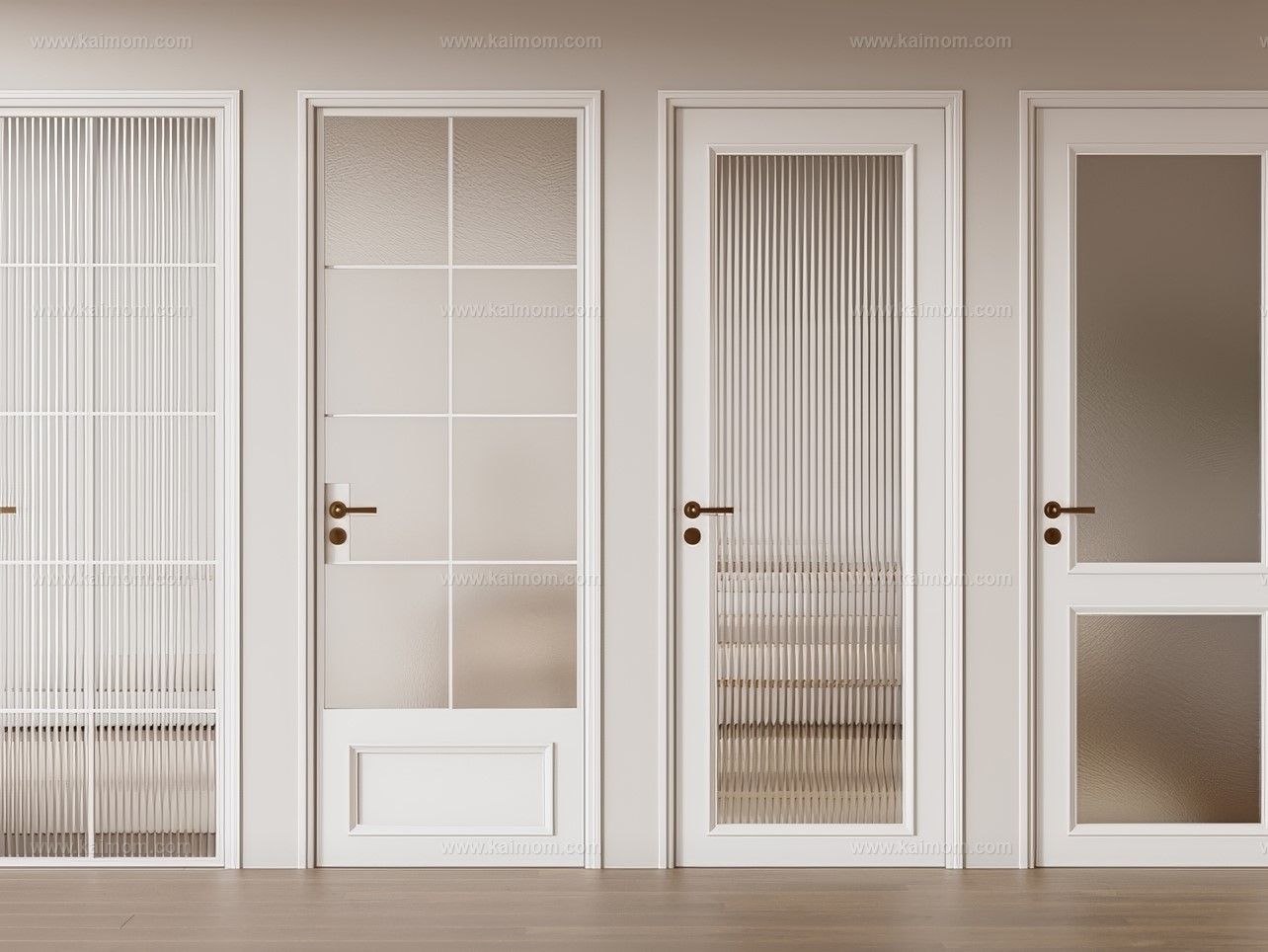 单开门_房间门SU模型-1