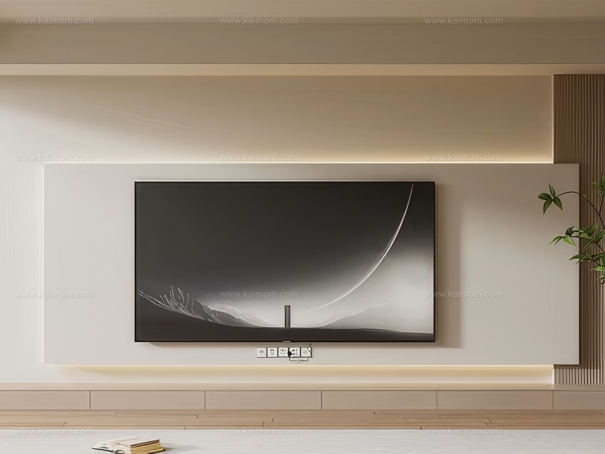 电视背景墙SU模型-1