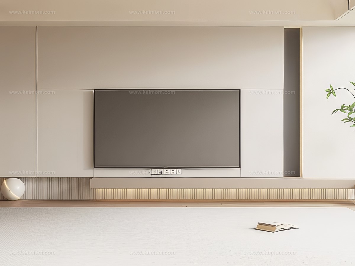 电视背景墙SU模型-1