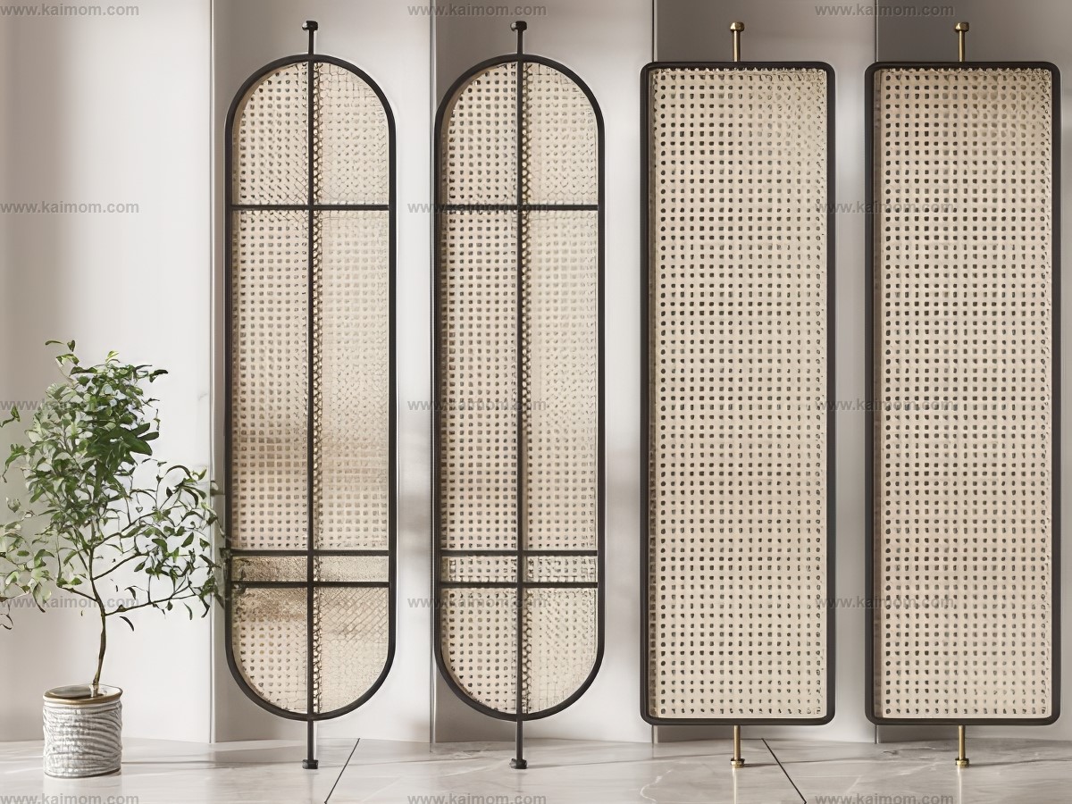 屏风隔断3D模型-1