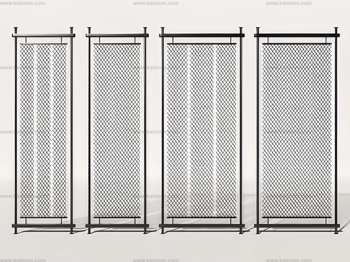 屏风隔断3D模型-1