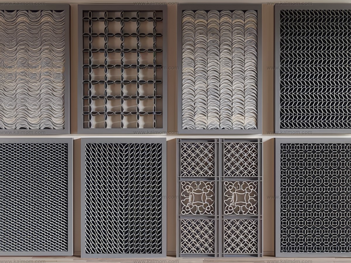 屏风隔断3D模型-1